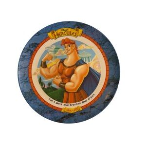 VTG 1997 DISNEY MCDONALDS HERCULES COLLECTIBLE MELAMINE PLATE PREMIUM PROMO 9.5”